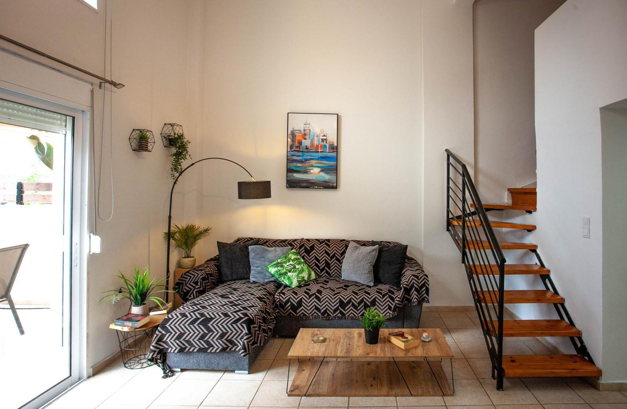 Unique Apartment Hriszí Aktí Haniá Kültér fotó